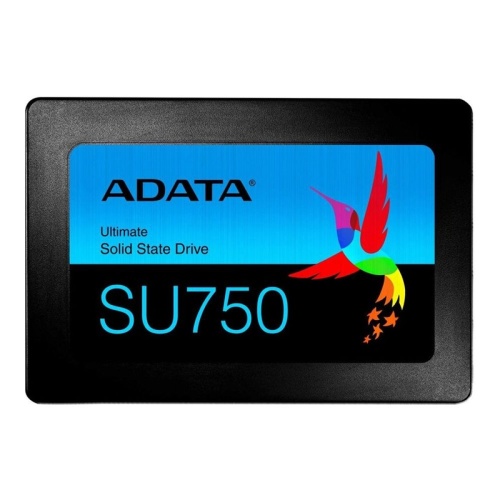 накопитель ssd a-data 256gb su750 2.5" sataiii, r/w 550/520mb/s, 200tbw, rtl (asu750ss-256gt-c)