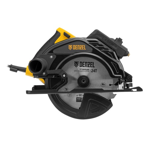 пила циркулярная denzel 27304 csh-185 1400 вт с лазерным указателем фото 10