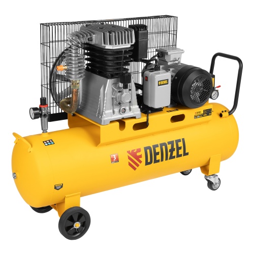 компрессор воздушный denzel bci4000-t/100 фото 9