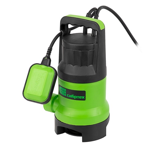 дренажный насос для грязной воды сибртех сдн800-35 97265 мощностью 800 вт