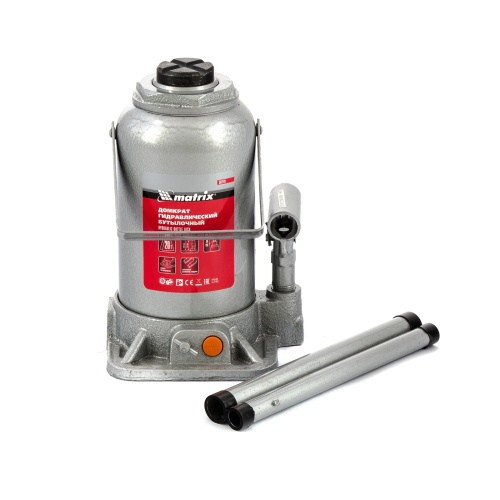 домкрат гидравлический бутылочный matrix 20 т 244-449 фото 9