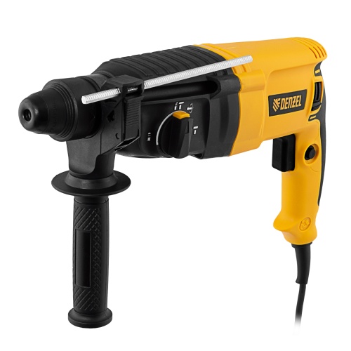 перфоратор электрический denzel rhh-800-26 800 вт 26607 фото 10