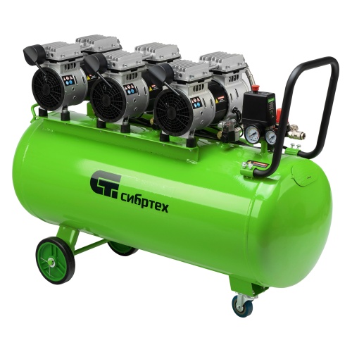 компрессор безмаслянный сибртех мб 2250/100 фото 10