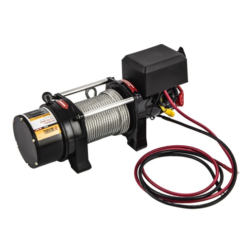 лебедка автомобильная электрическая denzel lb-2000 3200 вт фото 10