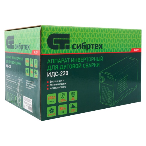 сварочный инверторный аппарат сибртех идс-220 фото 5