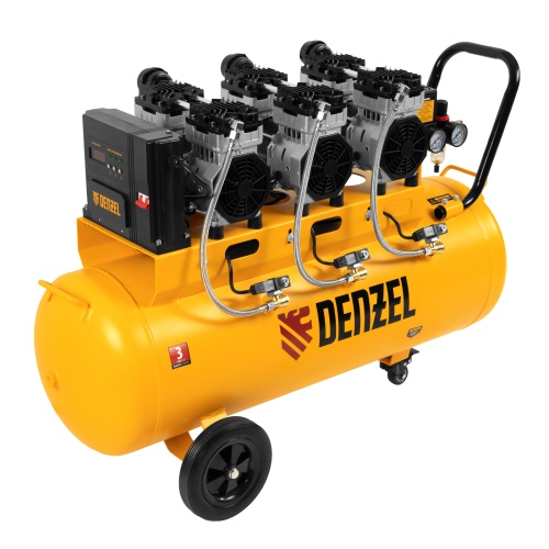 компрессор безмасляный denzel dls 2250/100 фото 9