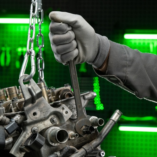 набор ключей комбинированных сибртех 5,5-32 мм 27 шт фосфатированные фото 3