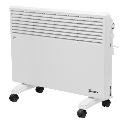 конвектор электрический mtx ch-1500 1500вт, x-образный нагреватель, термостат