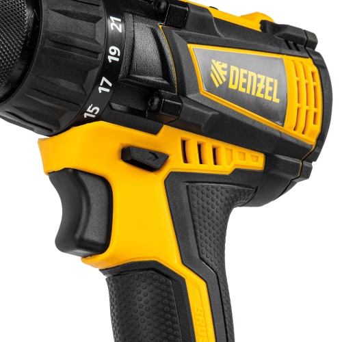 дрель-шуруповерт аккумуляторная denzel bldl-ib-18-02 18в 26121 фото 4
