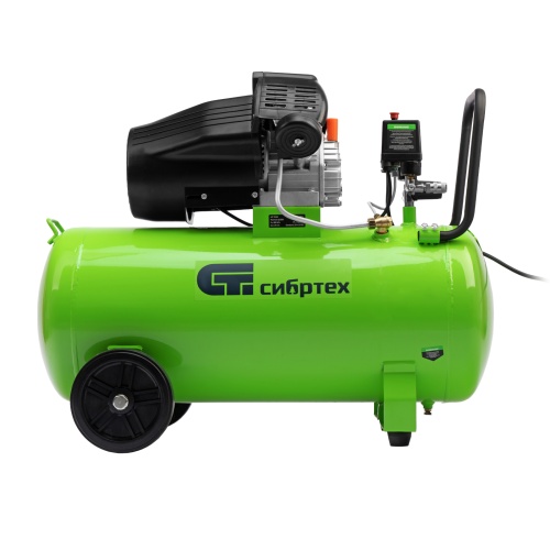 компрессор масляный воздушный сибртех кк-2200/100 фото 7
