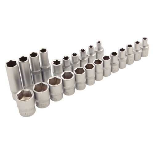 набор инструментов сибртех 56 предметов 1/4" фото 6