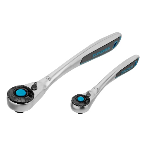 набор инструментов gross 76 предметов 1/2", 1/4" фото 5