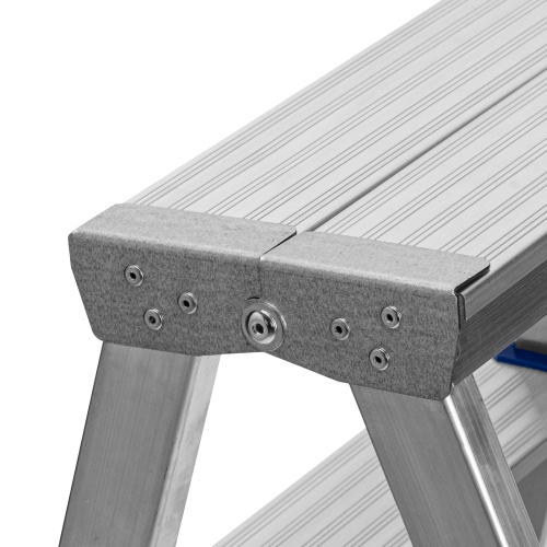 стремянка алюминиевая сибртех 6 ступеней двусторонняя 97926 фото 5