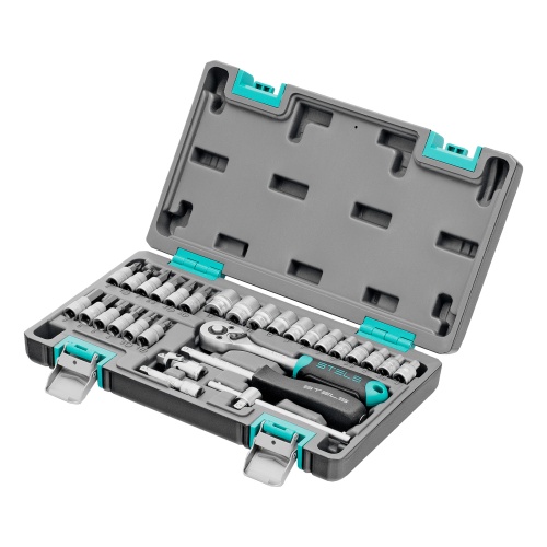 набор инструментов stels 29 предметов 1/4"