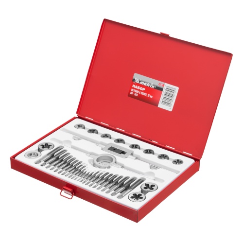 набор метчиков и плашек matrix м3-м16 36 предметов