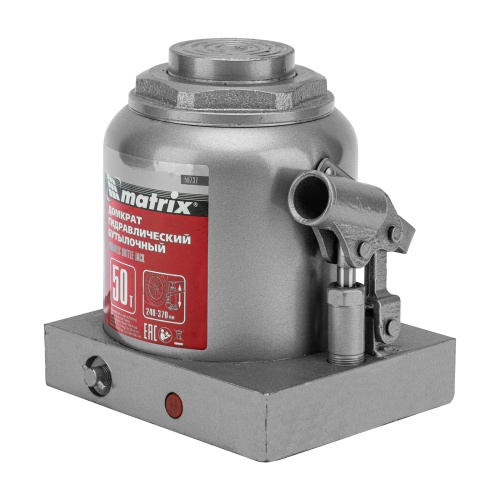 домкрат гидравлический бутылочный matrix 50 т 240-370 мм фото 10