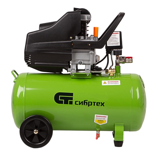 компрессор масляный воздушный сибртех кк-1500/50 фото 6