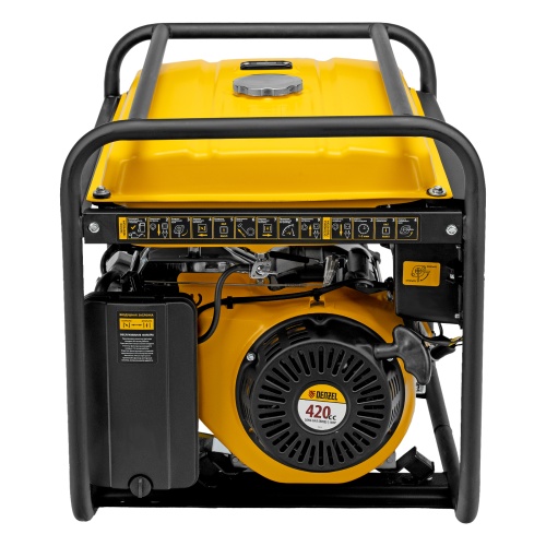 генератор бензиновый denzel ge 7900 94638 6500 вт фото 6