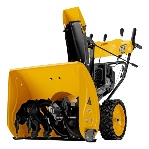 бензиновая снегоуборочная машина denzel sbm 610s pro