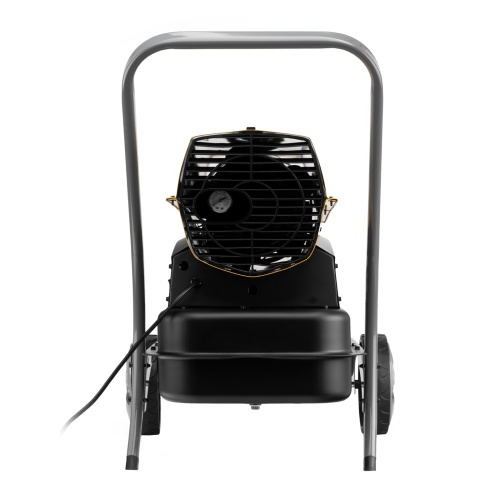 дизельная тепловая пушка denzel dhg-45i 45000вт 1000 м3/ч прямой нагрев, электронный термостат фото 4