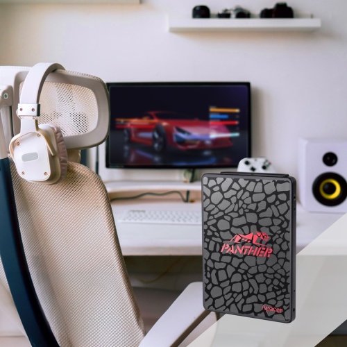 накопитель ssd apacer 512gb panther as350 2.5", sata-iii, r/w 560/540mb/s, tlc, 425tbw (ap512gas350-1) фото 2