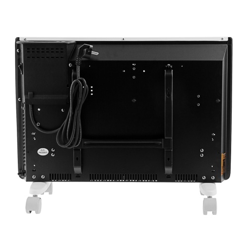 конвектор гибридный электрический denzel hybridx-1500 ик нагреватель, цифровой термостат фото 5