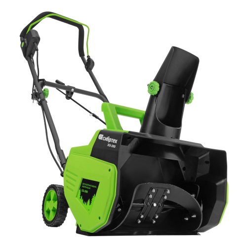 снегоуборочная машина электрическая сибртех эсб-2000 2000 вт фото 9