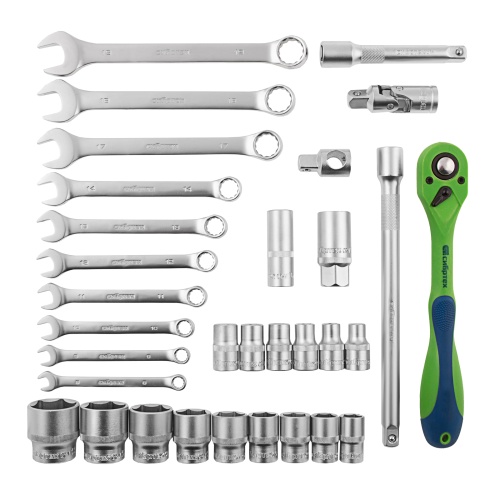 набор инструментов сибртех 32 предмета 1/2" фото 8