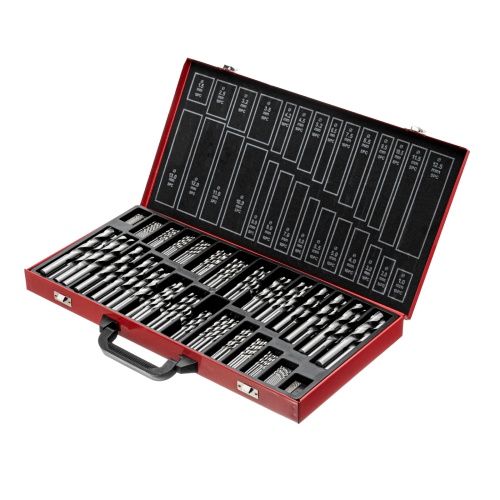 набор сверл по металлу matrix 1-13 мм 230 шт из стали hss в кейсе фото 7