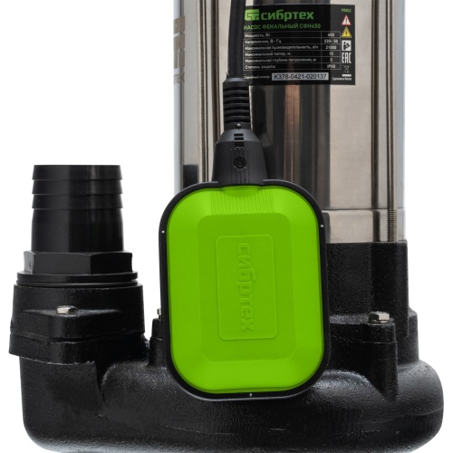 фекальный насос сибртех сфн450 фото 5