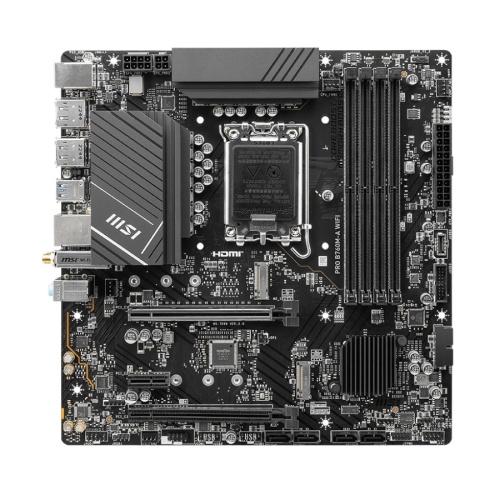 материнская плата msi intel pro b760m-a wifi ddr5