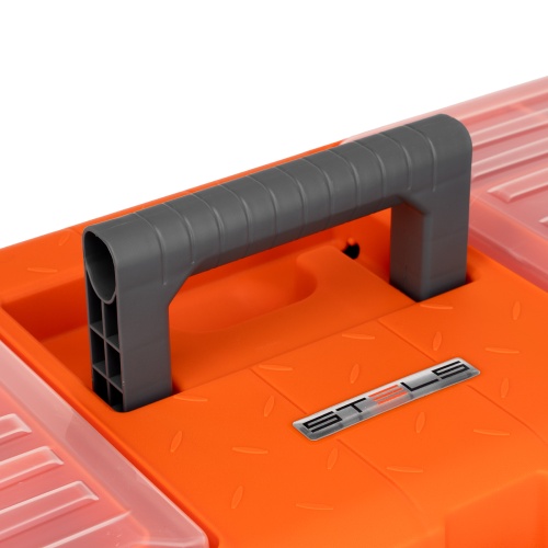 ящик для инструмента stels 20" с металлическими замками фото 3