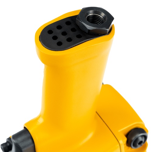 ударный пневмогайковерт denzel iw860 7000 об/мин c набором головок фото 2