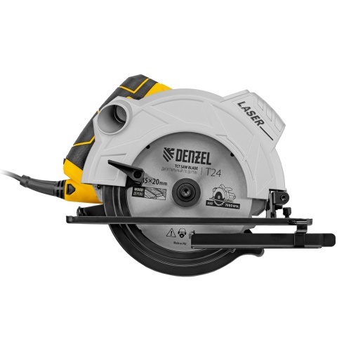 пила циркулярная denzel cs-185 1500 вт фото 7