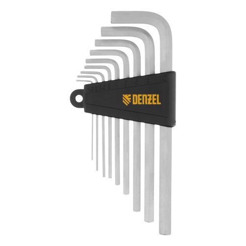 набор инструментов denzel 1/2" 1/4" crv s2 100 предметов пластиковый кейс фото 3