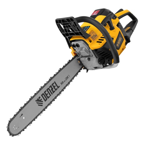 пила цепная бензиновая denzel 95238 ds-5820 мощностью 3.6 л.с