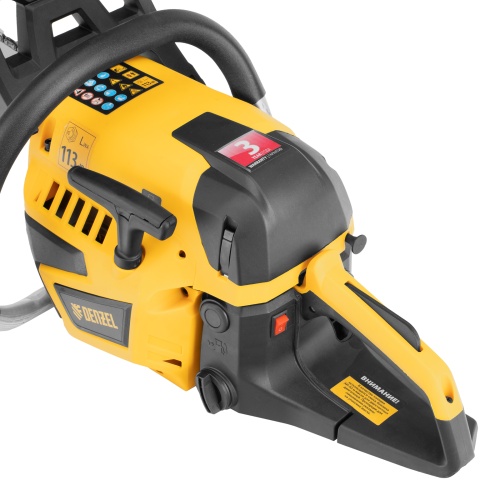 пила цепная бензиновая denzel 95237 ds-5218 мощностью 3 л.с фото 3