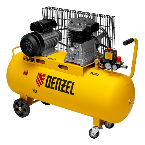 компрессор воздушный denzel bci2300/100 фото 10