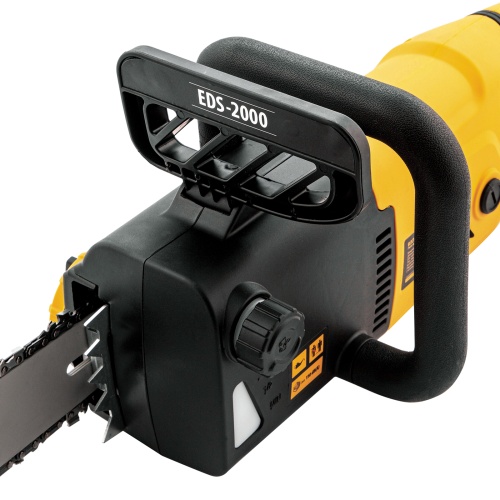 пила цепная электрическая denzel 95618 eds-2000 2000 вт фото 3