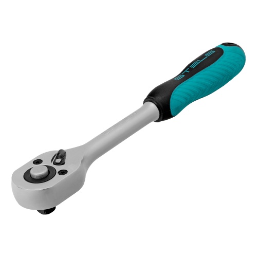 набор торцевых головок с трещоткой stels 13575 1/4" и 3/8" 44 предмета фото 5