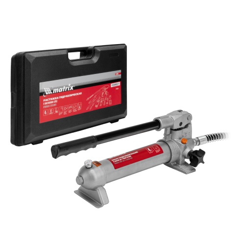 растяжка гидравлическая matrix 4 т 17 предметов в пластиковом кейсе