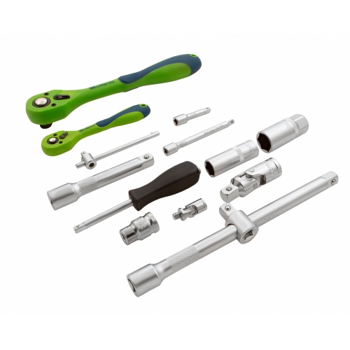 набор инструментов сибртех 82 предмета 1/2", 1/4" фото 7