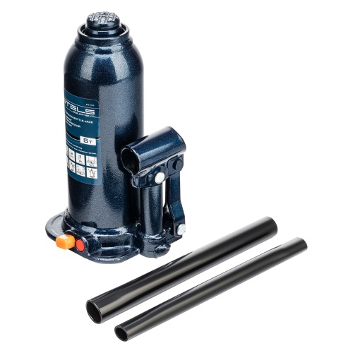 домкрат гидравлический бутылочный stels 5 т 207-404