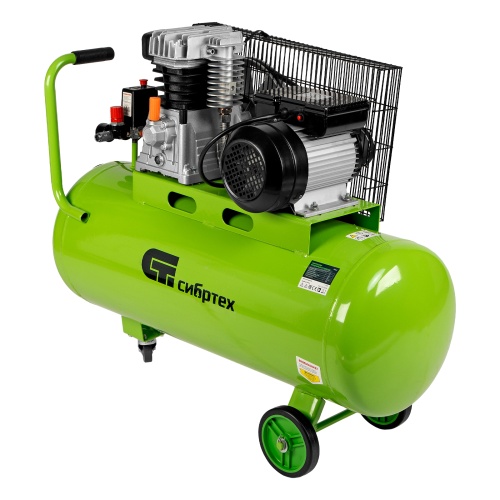 компрессор масляный воздушный сибртех кр-2200/100 фото 8