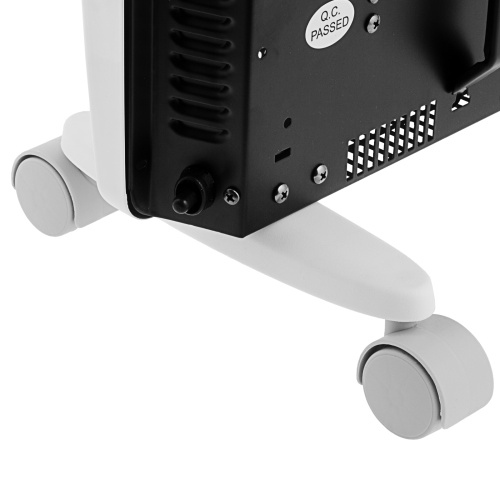 конвектор гибридный электрический denzel hybridx-2000 ик нагреватель, цифровой термостат фото 10