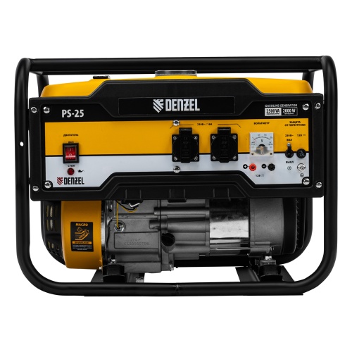 генератор бензиновый denzel ps 25 946814 2500 вт фото 9