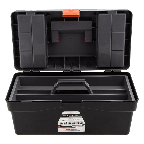 пластиковый ящик для инструмента stels 17" фото 5