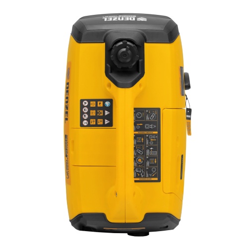 генератор инверторный denzel gt-1200is 94701 1200 вт фото 4