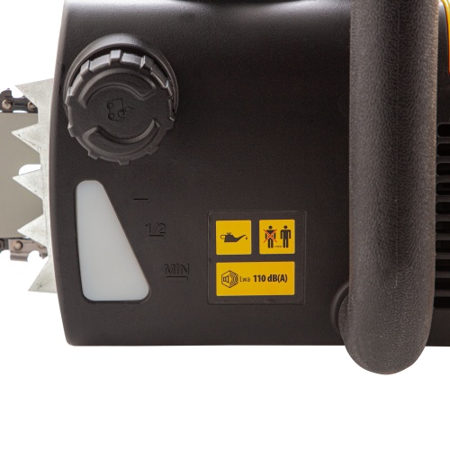 пила цепная электрическая denzel 95618 eds-2000 2000 вт фото 4