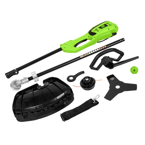 триммер электрический сибртех 96632 эк-1200 1200 вт с разборной штангой фото 4